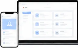 アプリ・Web開発のイメージ（PC・スマートフォン）