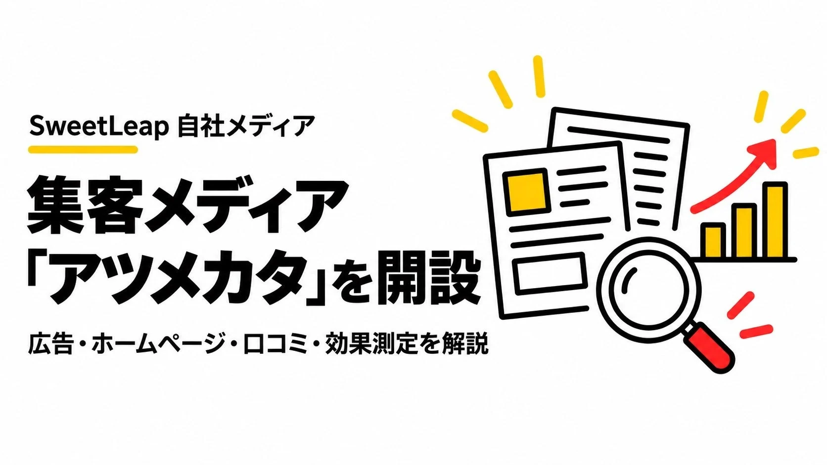 「アツメカタ」開設を知らせる画像