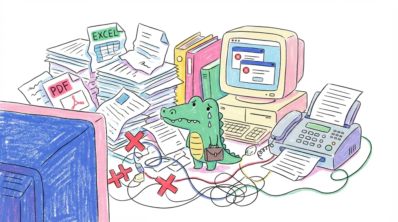 受発注業務のDX化事例 - 製造業のFAX・電話対応を自動化